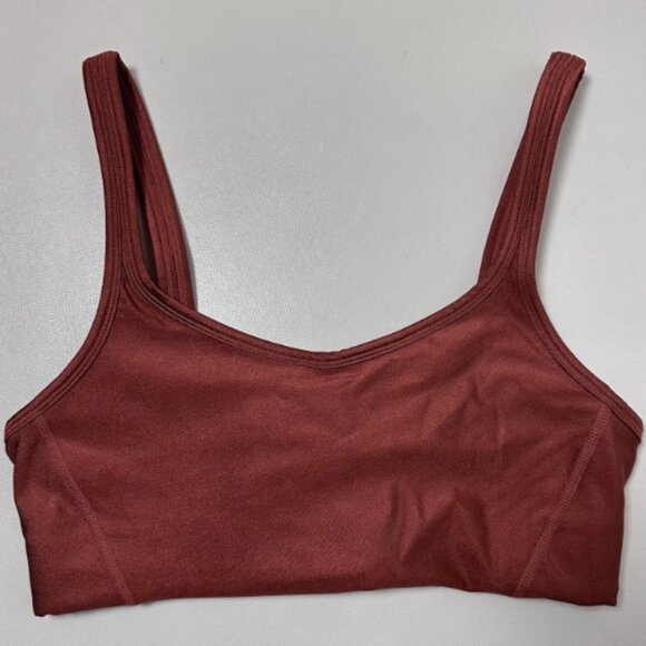 Medium - FP Movement Free People - Shine Bright Bra Brick Red Rust NWOT - Picture 2 of 5